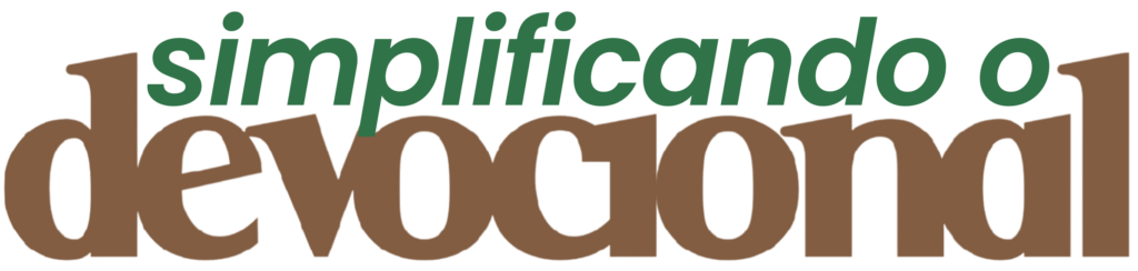 Logo do Simplificando o Devocional